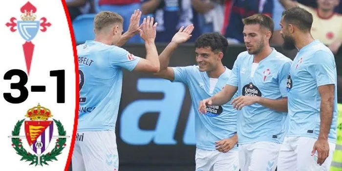 Liga Spanyol - Celta Vigo Bungkam Valladolid Dengan Skor 3-1