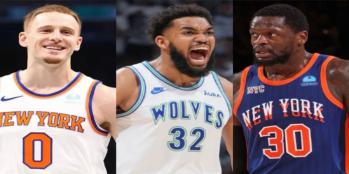 Minnesota Timberwolves Resmi Dapatkan Tiga Pemain dari Knicks